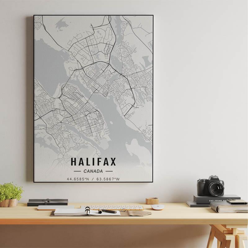 Halifax map