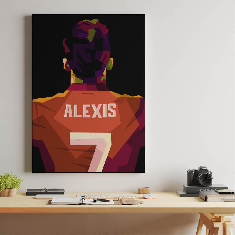 Alexis sanchez in Wpap art