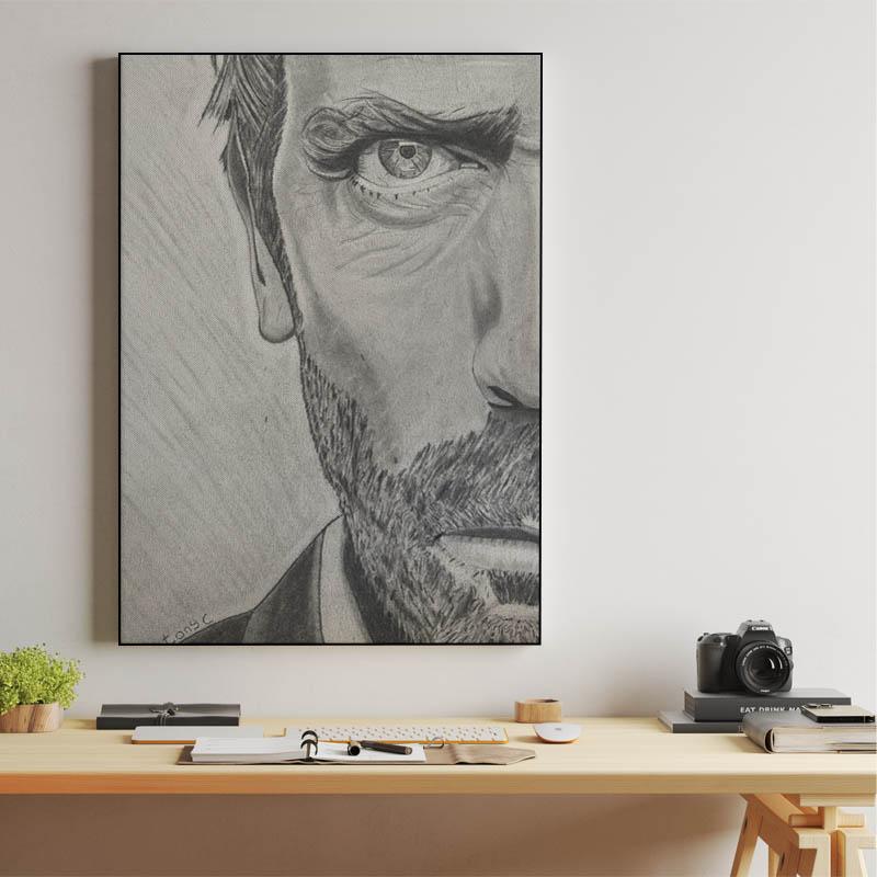 Dr. House portrait