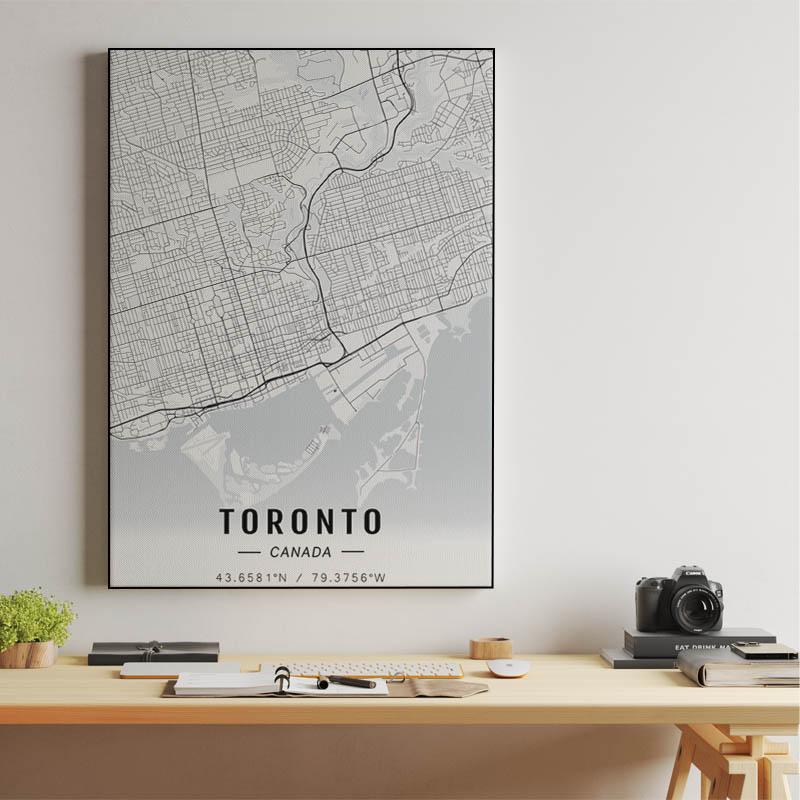 Toronto map