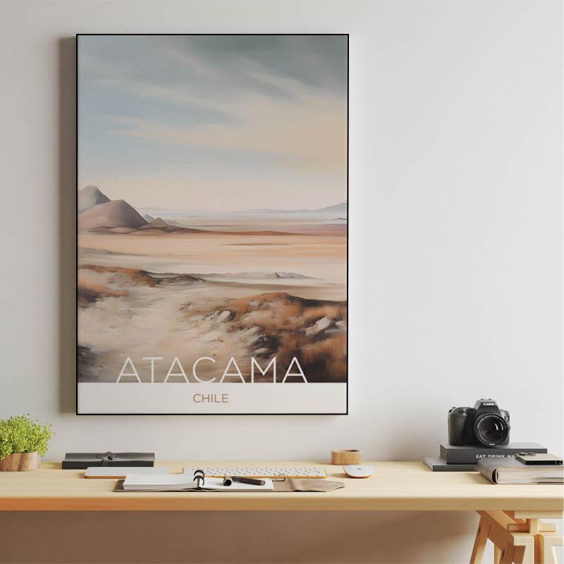 The Atacama Desert - Chile - Acrylic Technique