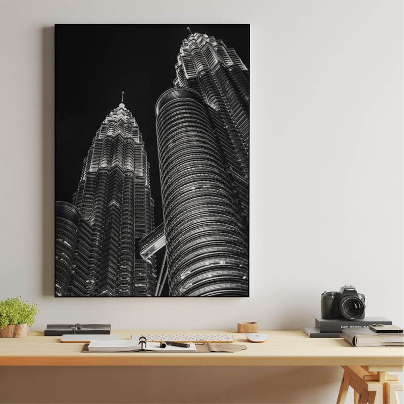 Petronas Twin Towers Canvas