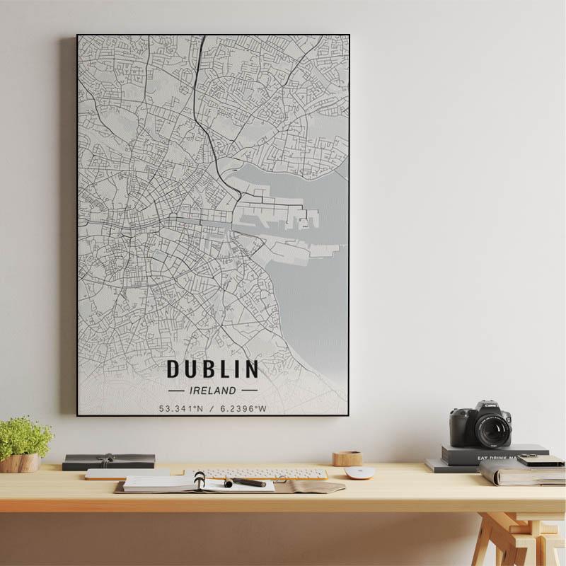 Dublin map