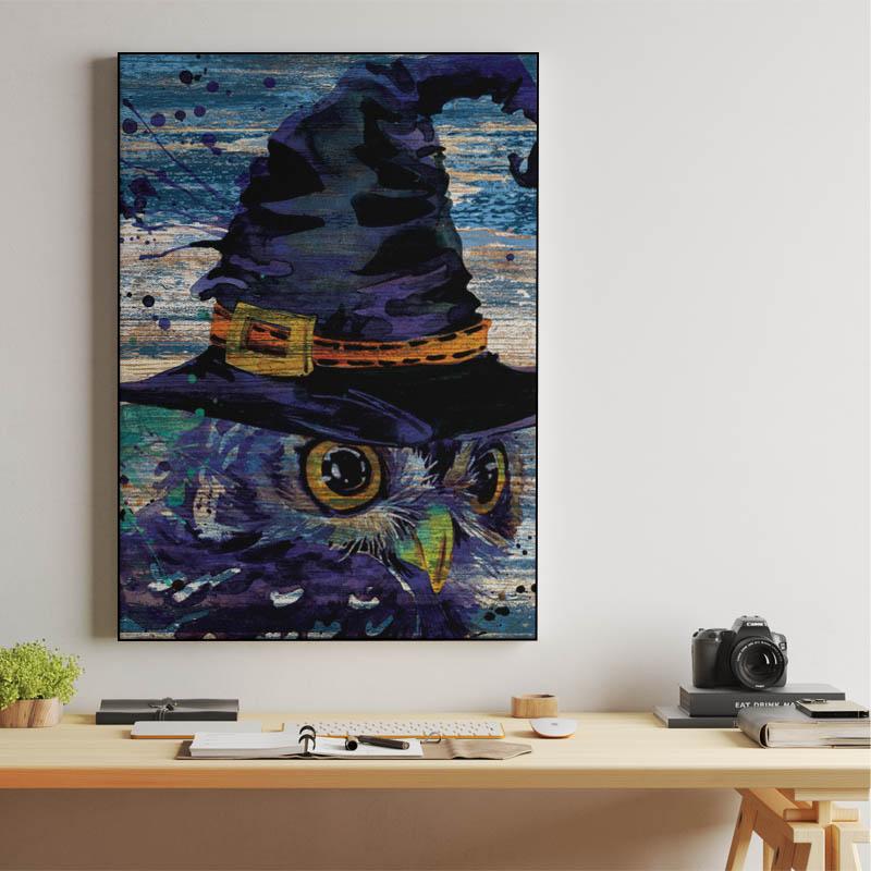 Owl in Witch Hat