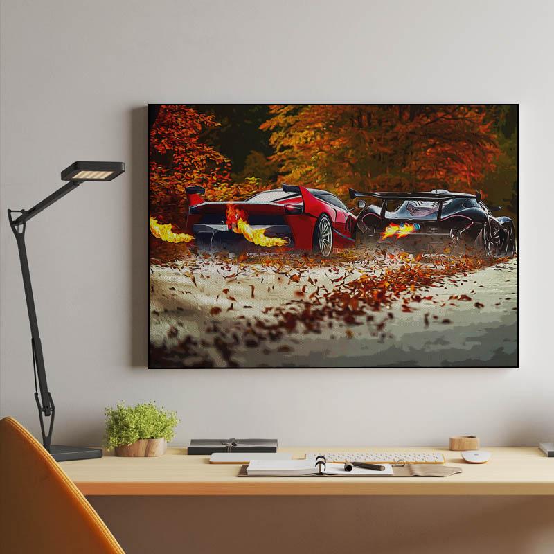 Ferrari FXX K & Mclaren P1 GTR