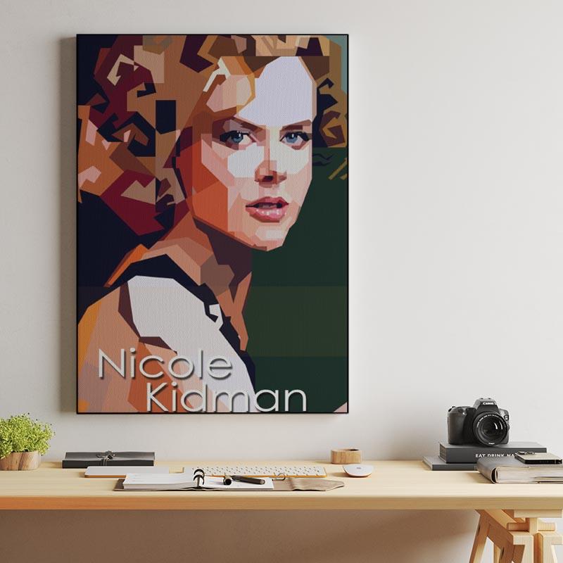 Nicole Kidman Hollywood Actress Retro Style