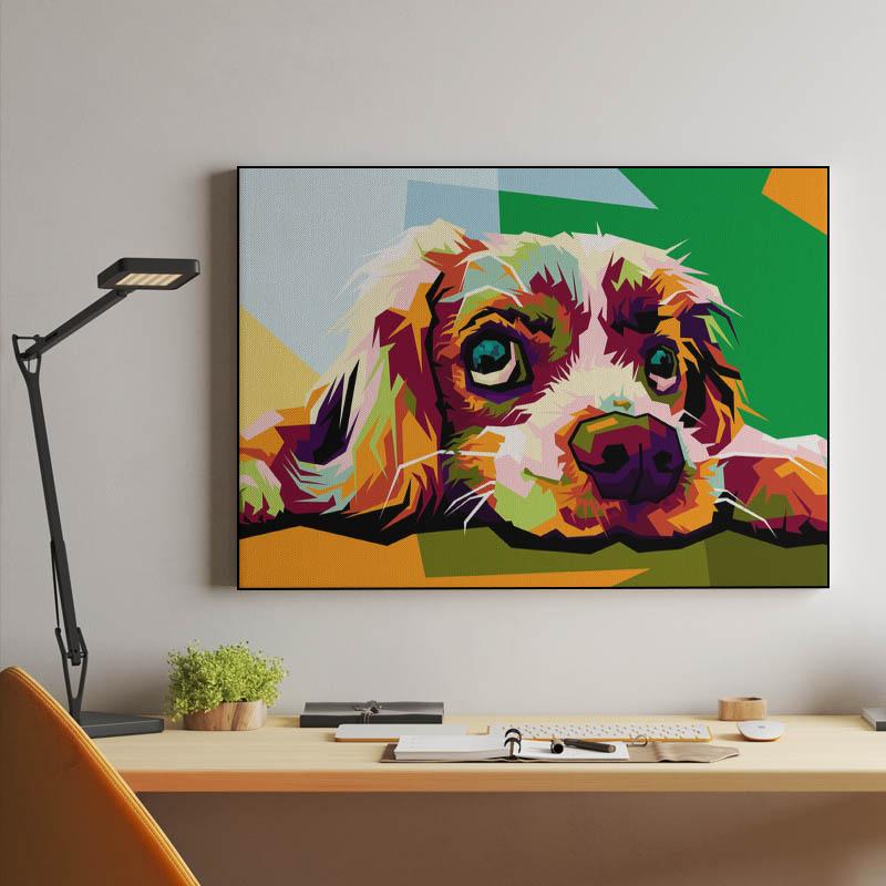 Anime Pet dog Sleepy cute