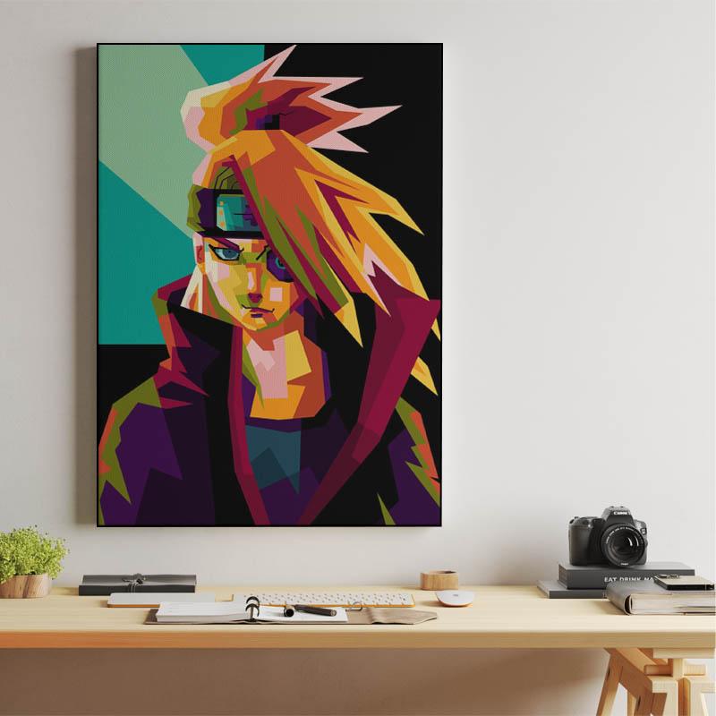 Anime Naruto Daidara wpap poster