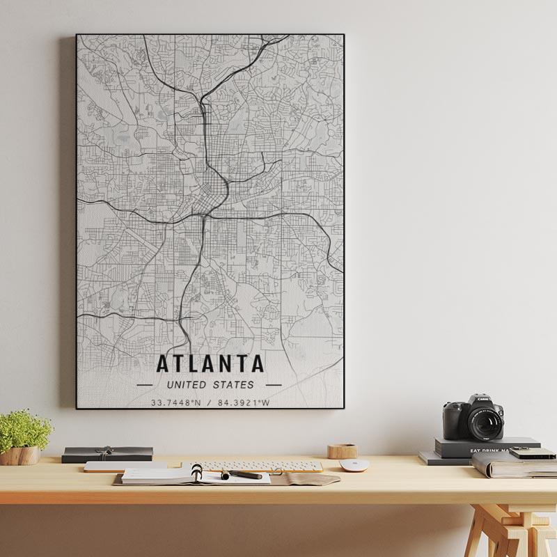 Atlanta map