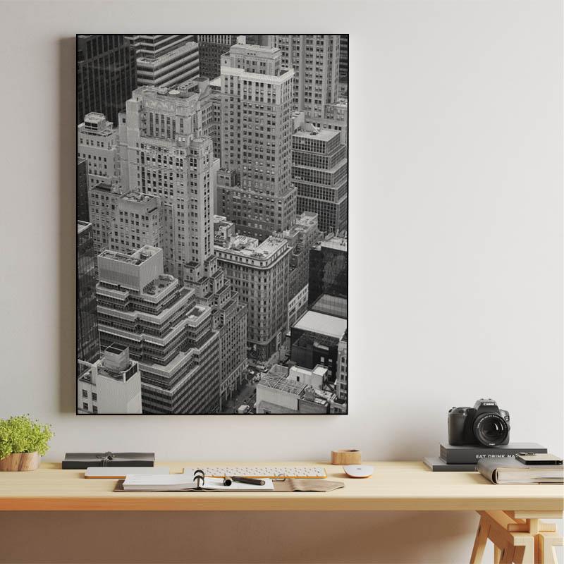 New York in black and white