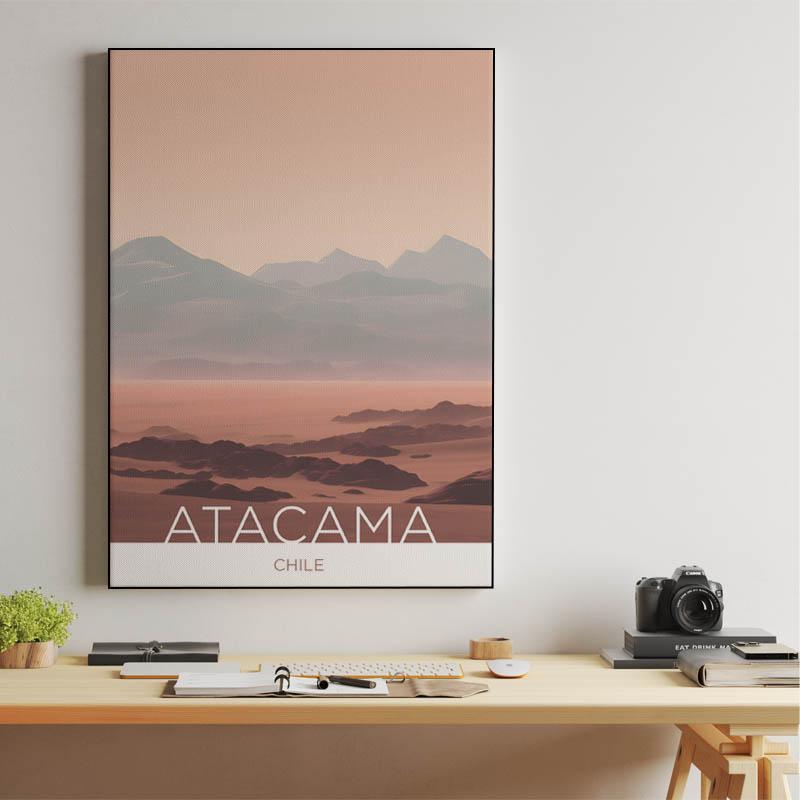 The Atacama Desert - Chile - Drawing Technique