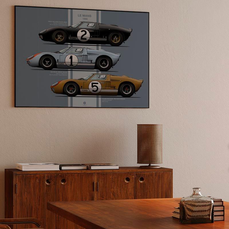 Le Mans 1966 Ford GT40