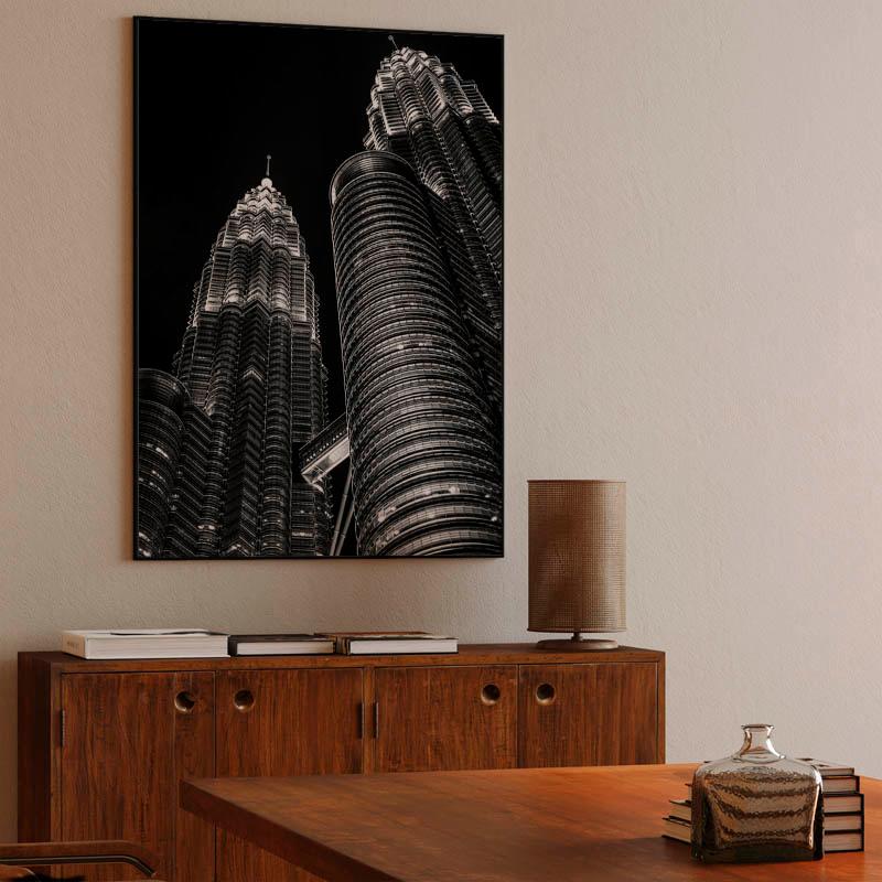 Petronas Twin Towers Canvas