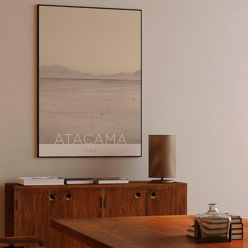 The Atacama Desert - Chile - Single Line Technique