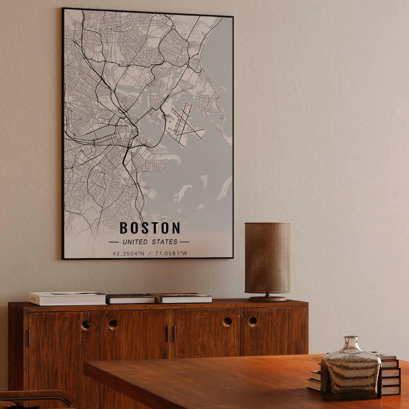 Boston map