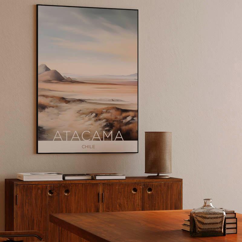 The Atacama Desert - Chile - Acrylic Technique