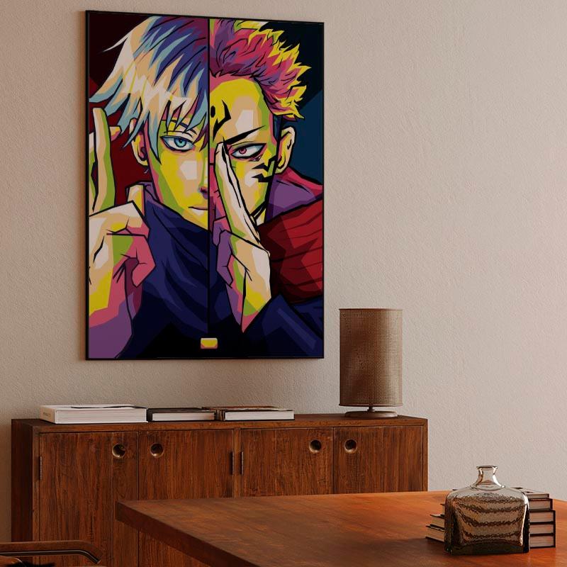 Best anime Jujutsu Kaisen Gojo X Sukuna in best illustration