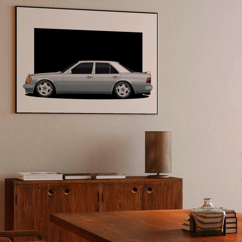 Mercedes E500 Canvas, Mercedes