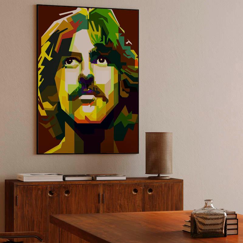 George Harrison Portrait WPAP