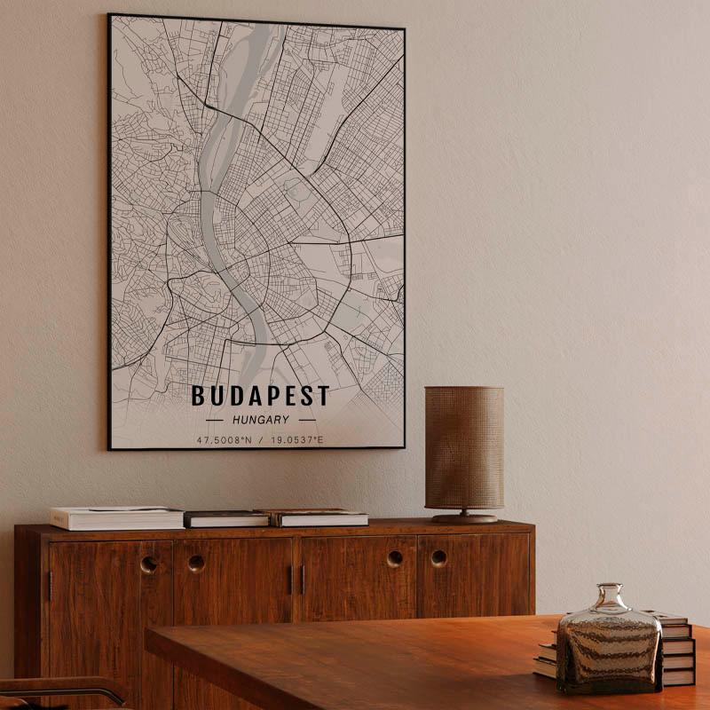 Budapest map