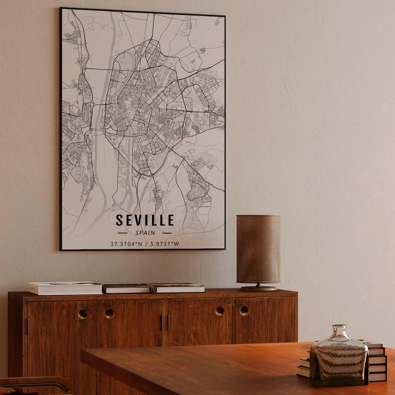Seville map