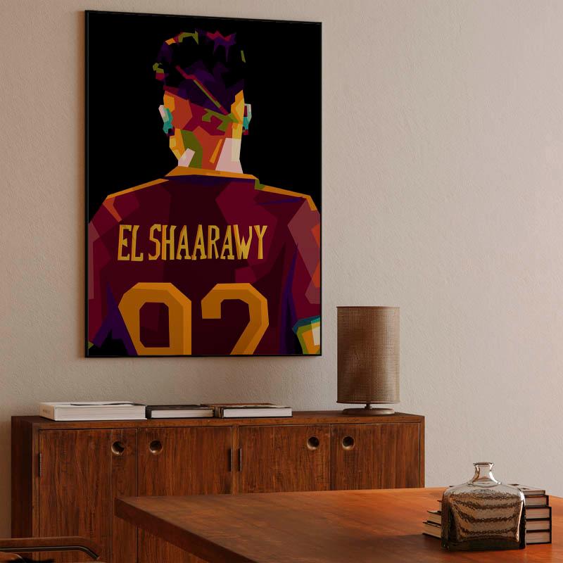 Legend football El Sharawy pop art