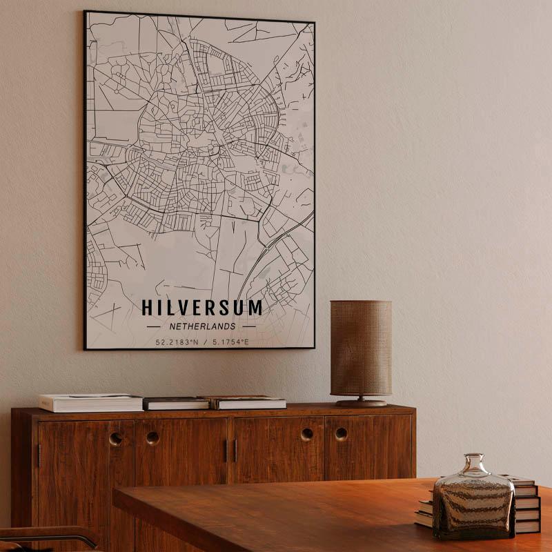 Hilversum map