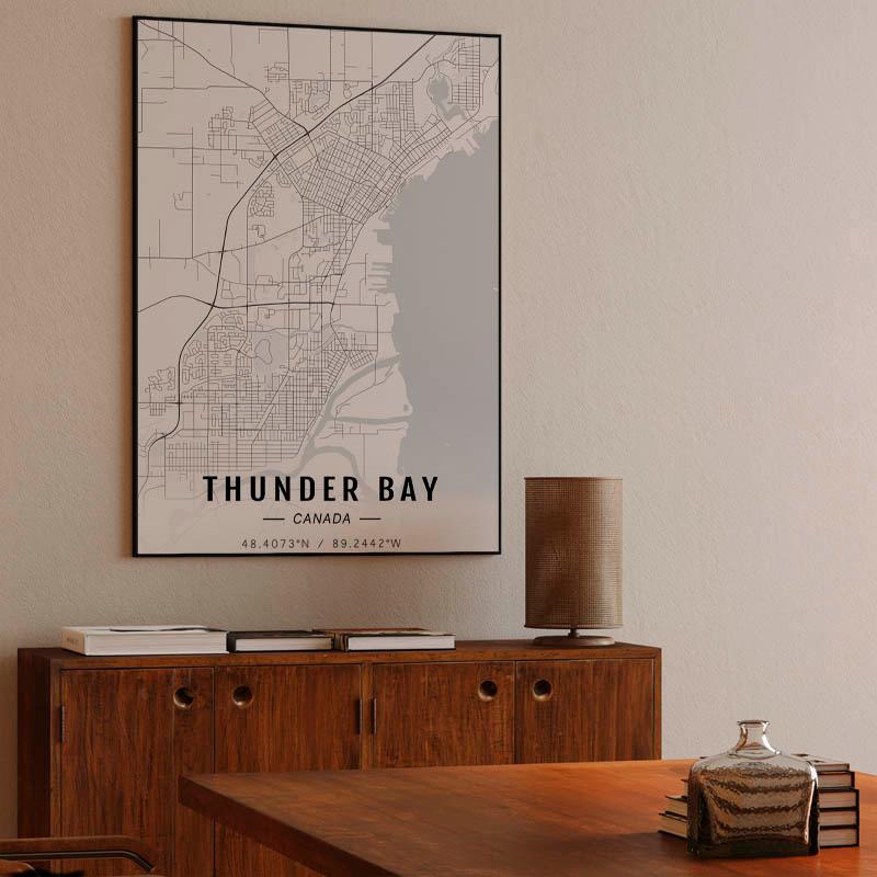 Thunder Bay map