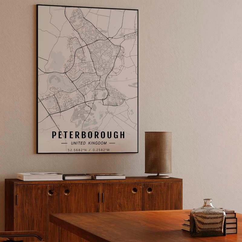 Peterborough map