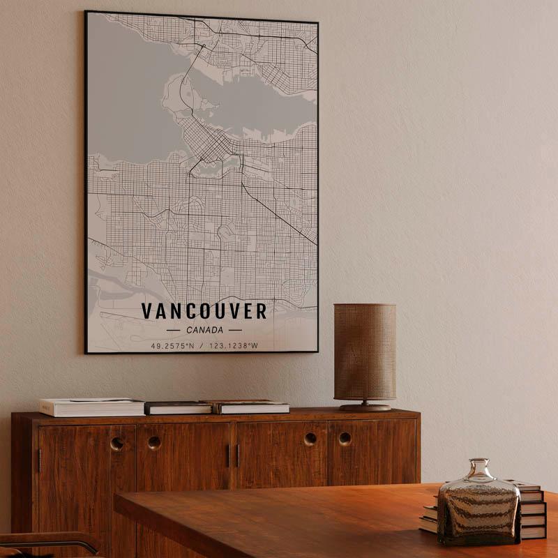 Vancouver map