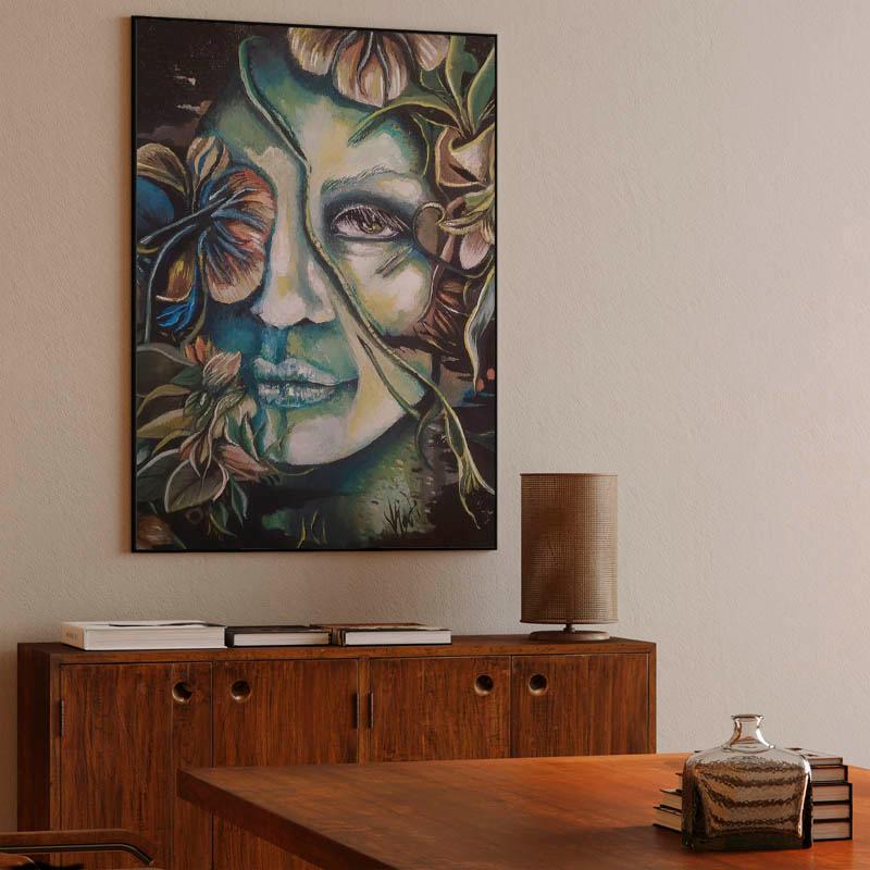 fantasy flower woman