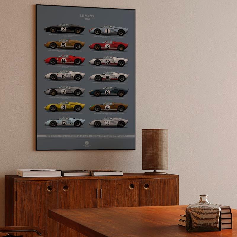 Le Mans 1966 Ford Gt40 complete