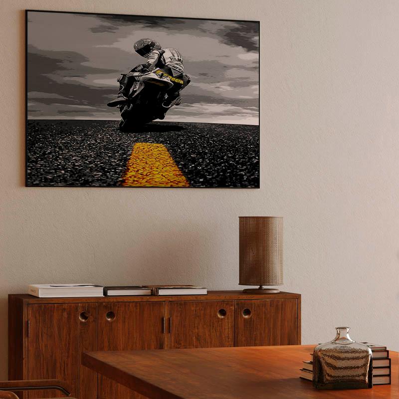 Yamaha YZF R1 Valentino Rossi Racing Motorcycle