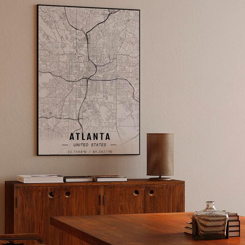 Atlanta map