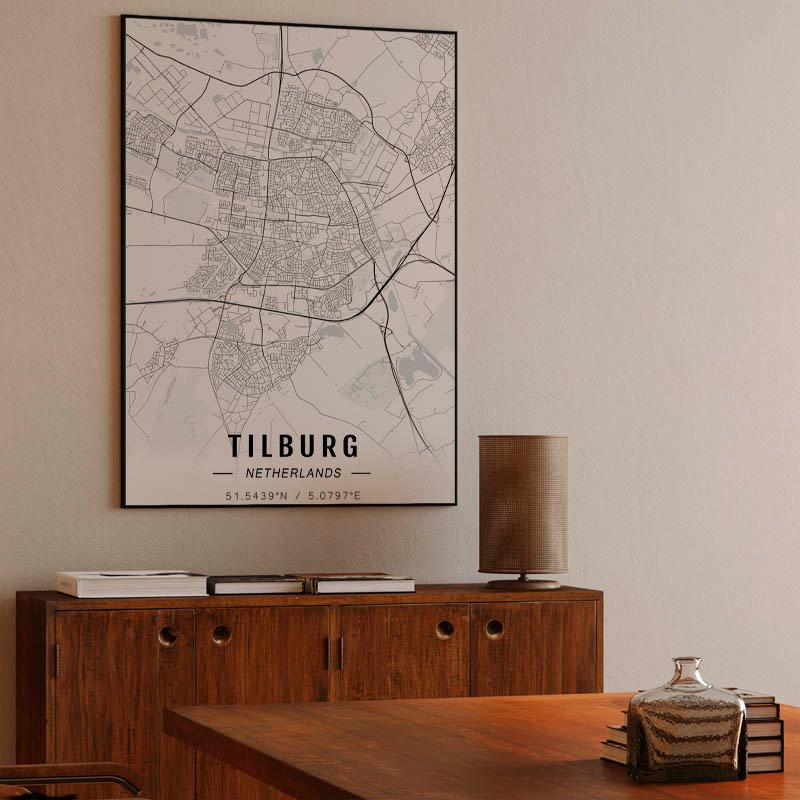 Tilburg map