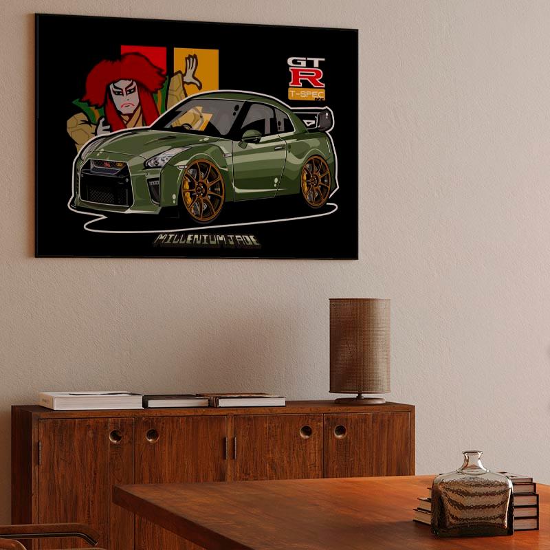 Nissan GTR millenium jade kabuki