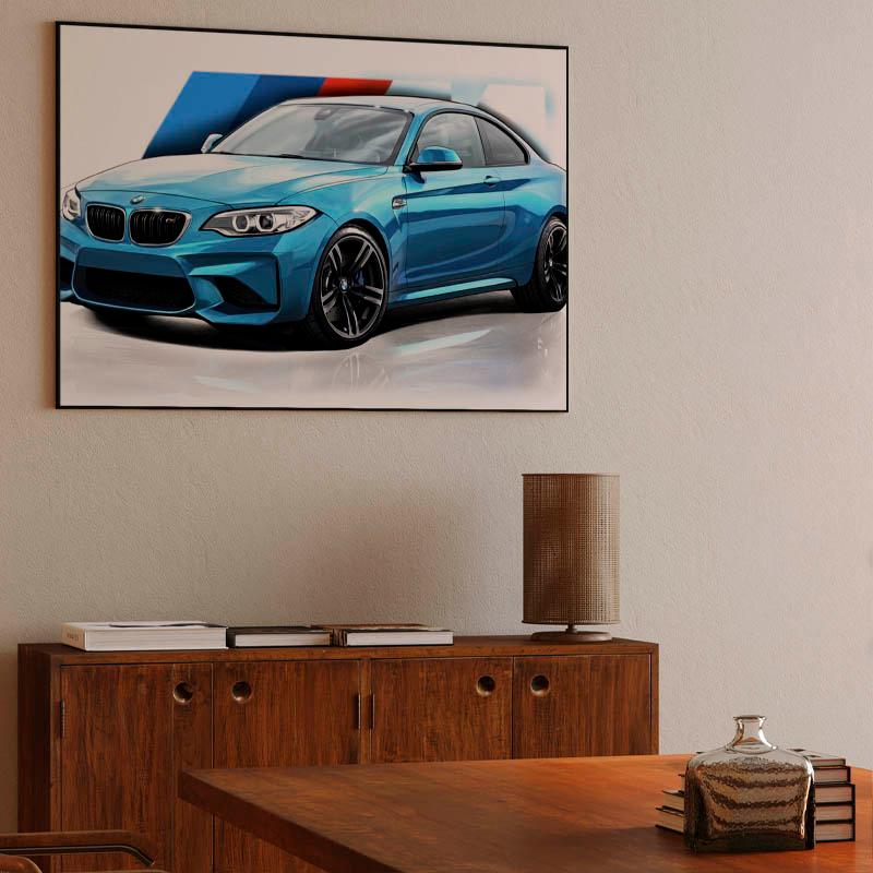 BMW M2 Poster