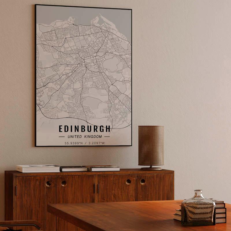 Edinburgh map