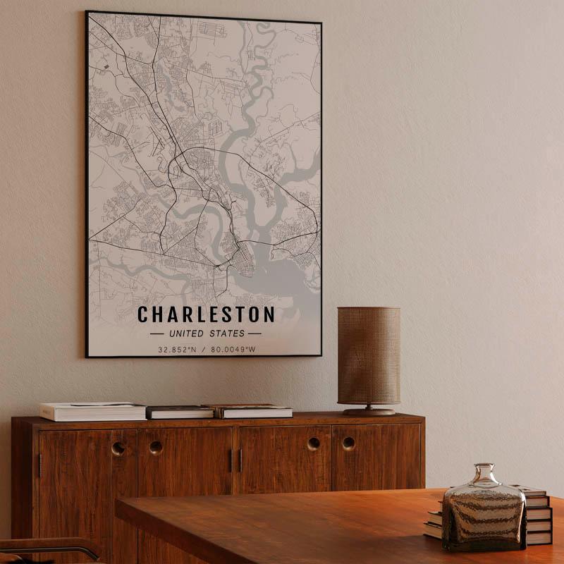 Charleston map