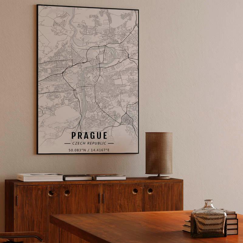 Prague map