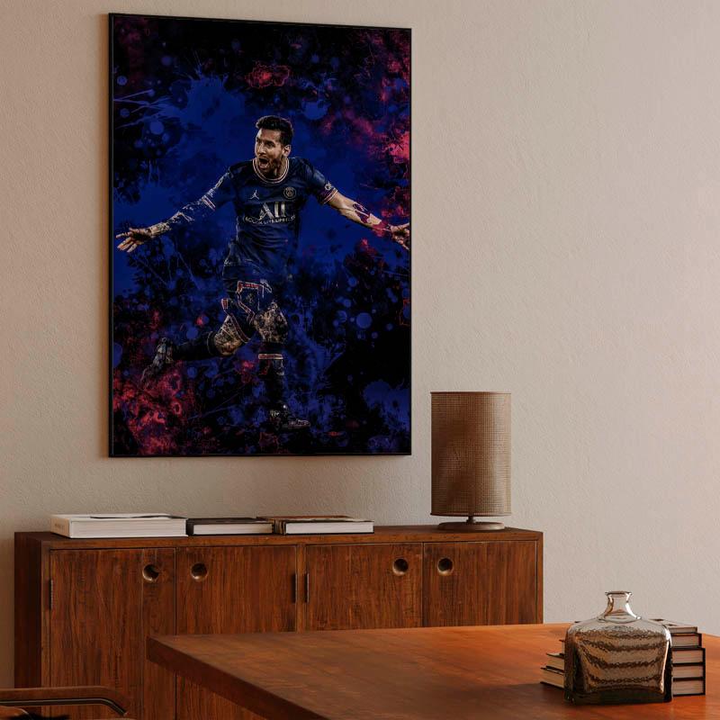 Lionel Messi Abstract