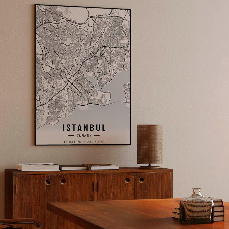 Istanbul map