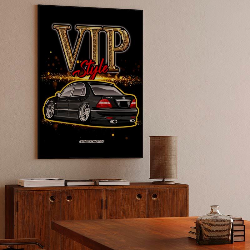 Lexus LS430 VIP Style CARtoon CARicature