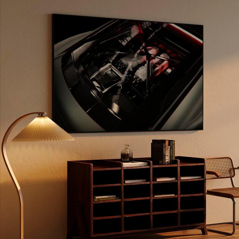 Audi R8 Vorsteiner ( Engine Bay View )