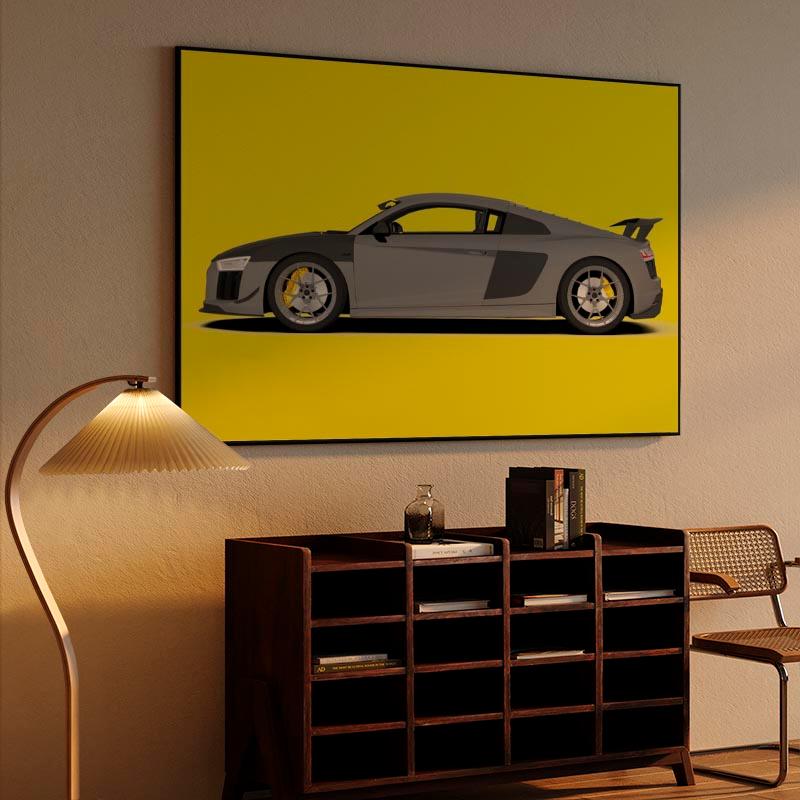 Awdee Ar Eight Vee Ten Cartoon ( Landscape )