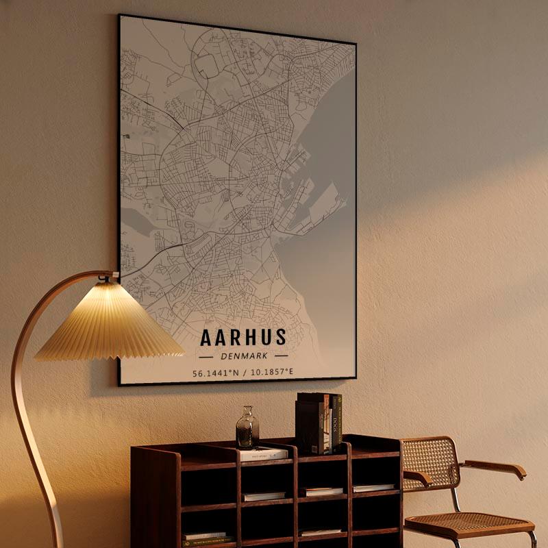 Aarhus map