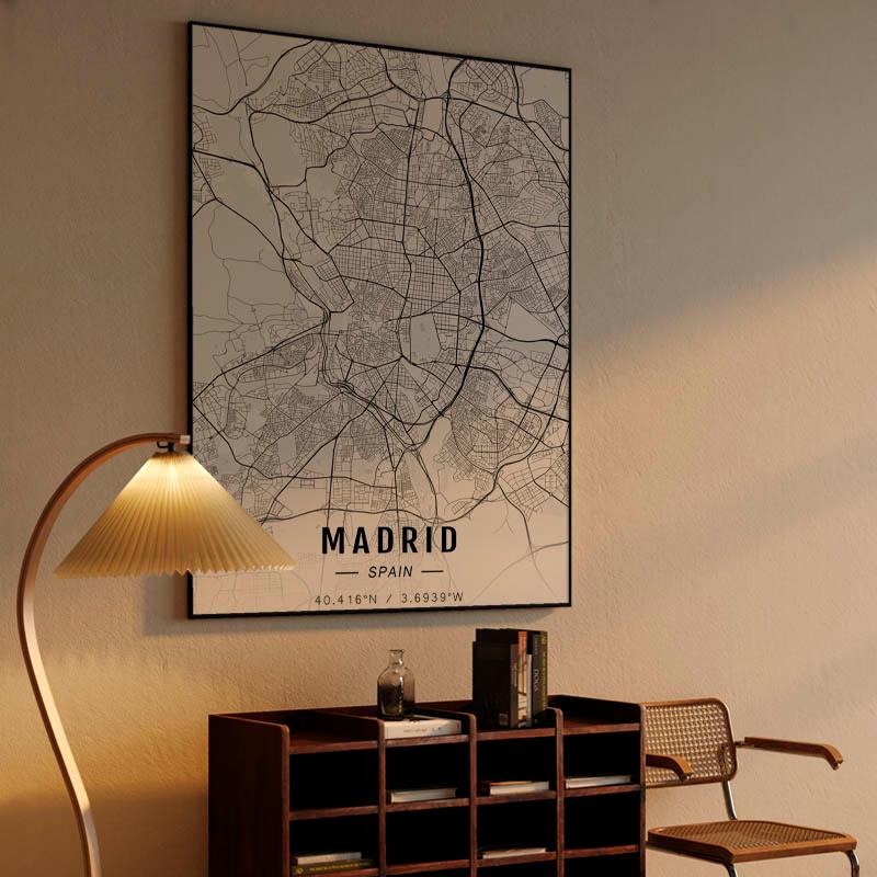 Madrid map