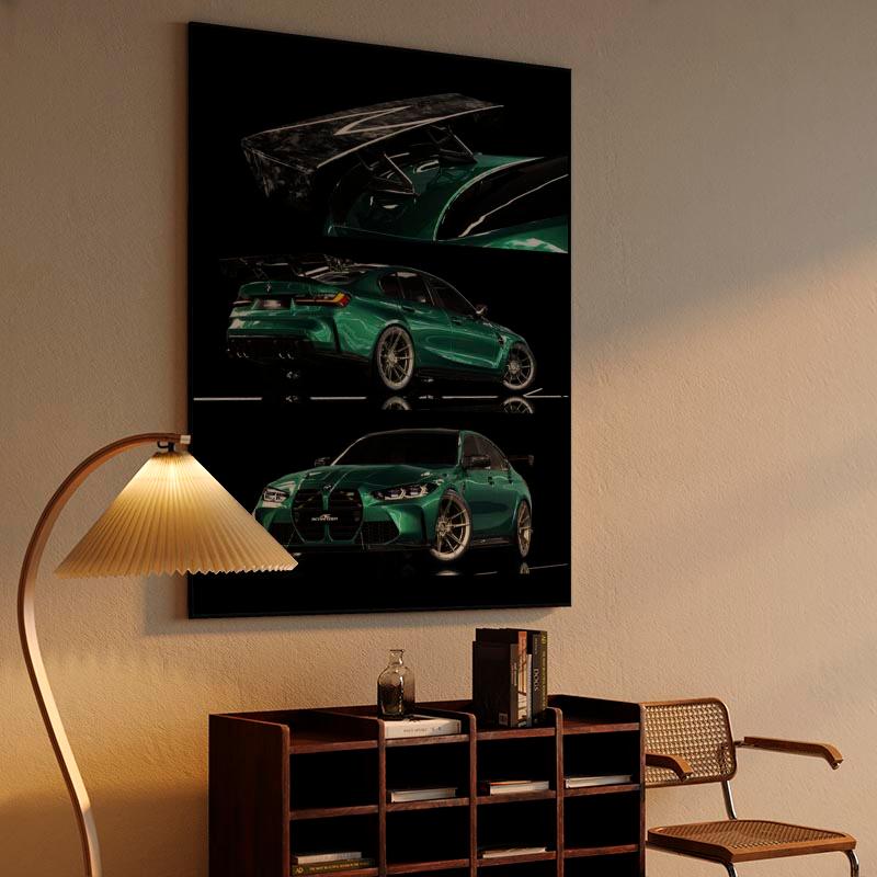 BMW M3 G80 Competition AC Custom ( Potrait 3 )
