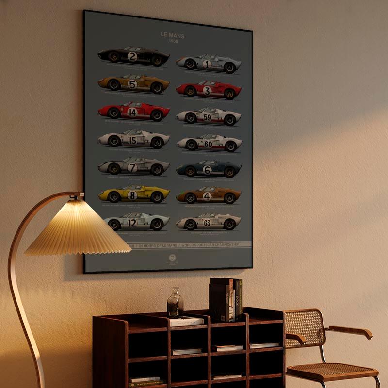 Le Mans 1966 Ford Gt40 complete