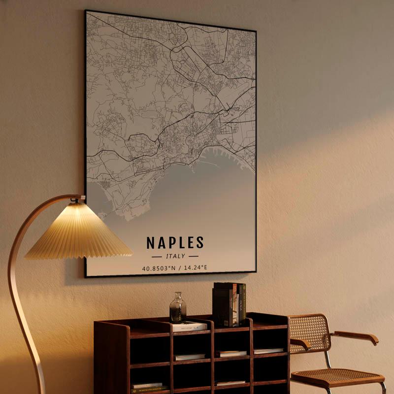 Naples map